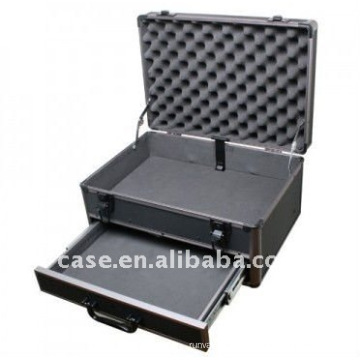 Aluminum tool case with drawers